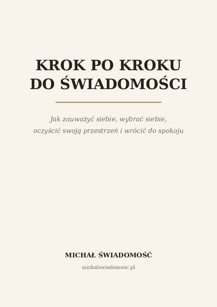 Krok po kroku do Świadomości